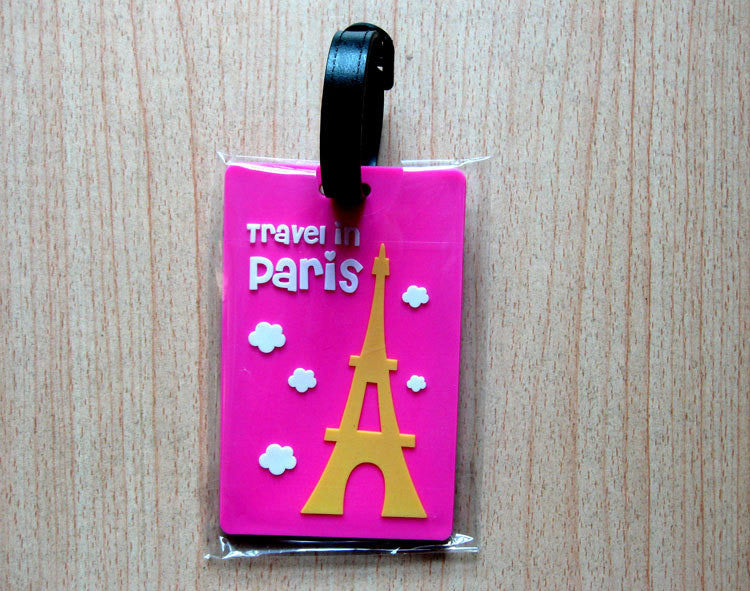 Cartoon Travel Tag