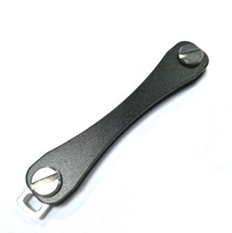 Compact Key Holder Pocket Key Wallet Smart keychain Key Ring Wallets Portable Compact Aluminum key clip Multi-functional Smart Clip