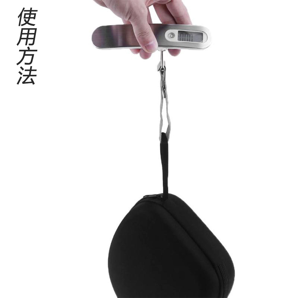 Digital Luggage Scale Portable Travel Electronic Suitcase Scale with Rubber Paint Handle High Precision LCD Display Hanging Scal