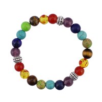 Fashion Universe Galaxy the Eight Planets Solar System Guardian Star Natural Stone Beads Bracelet Bangle for Women Men Gift