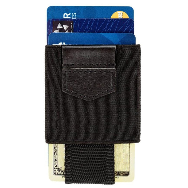 Minimalist Wallet Credit Card Holder Mini Small Business ID Card Holder Organizer Badge Porte Carte Slim Wallet Men Women