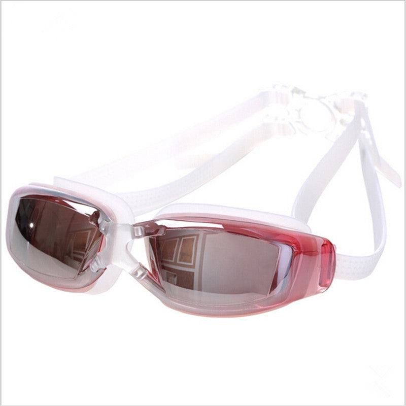 Professional Swimming Goggles Electroplate Waterproof Surfing Swim Glasses Adult Eyewear