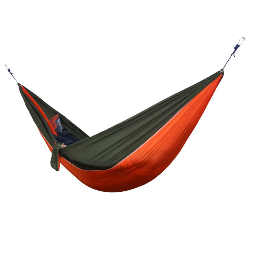 Portable Hammock Double Person Camping Survival garden hunting Leisure travel furniture Parachute Hammocks 20cm x 12cm x 10cm