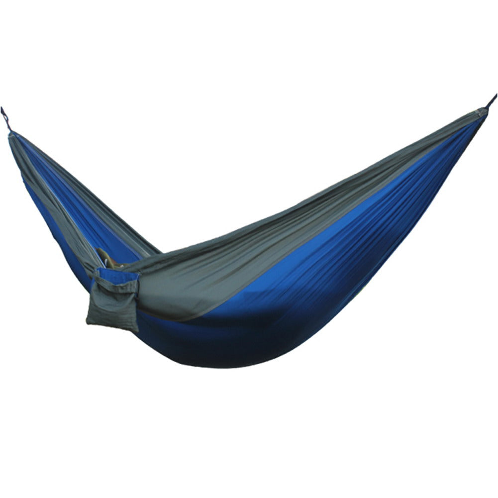 Portable Hammock Double Person Camping Survival garden hunting Leisure travel furniture Parachute Hammocks 20cm x 12cm x 10cm