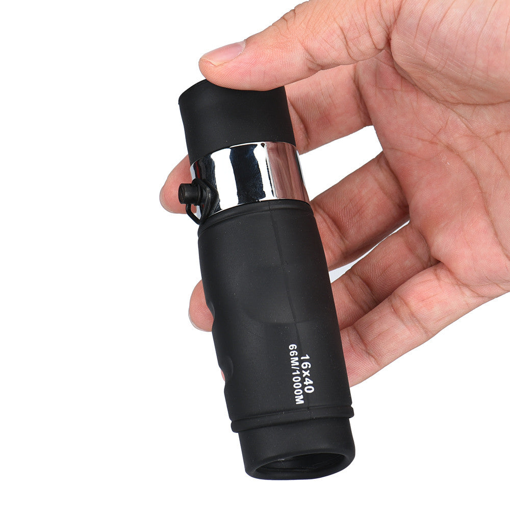 Top Quality 16 * 40 Mini High-Power Monocular Night Vision Telescope Mini Telescope binoculars hunting Hiking Concert telescope