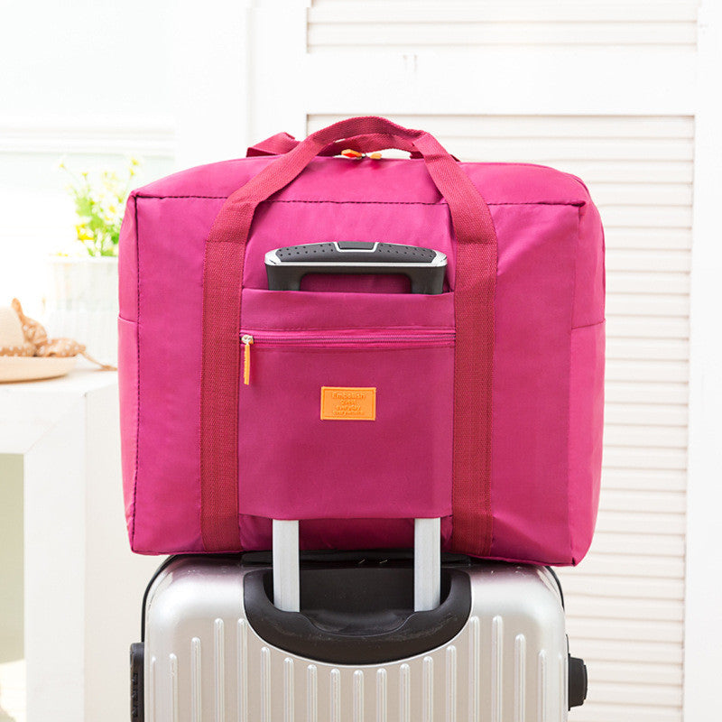 WILIAMGANU 2016 New Fashion Travel Pouch WaterProof Unisex Travel Handbags Women Luggage Travel Folding Bags 4 Colours Free Ship
