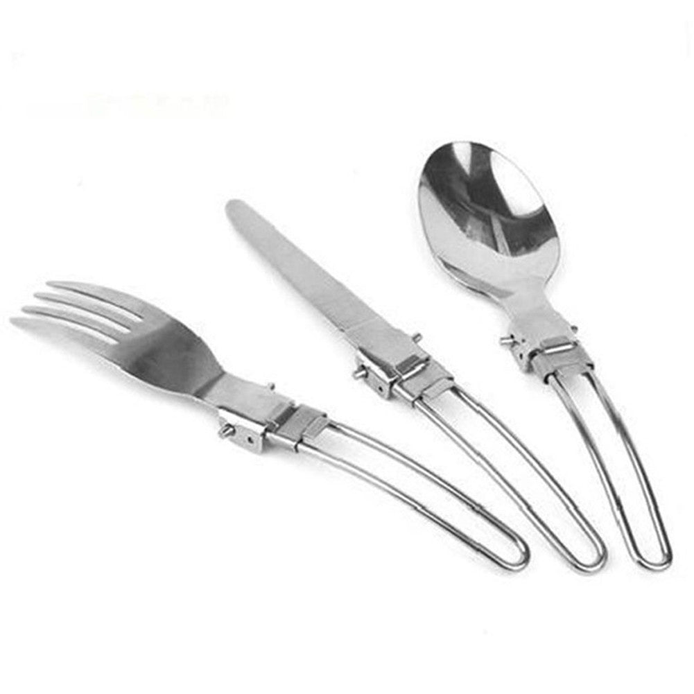 3 piece Traveling and Camping Cutlery Set