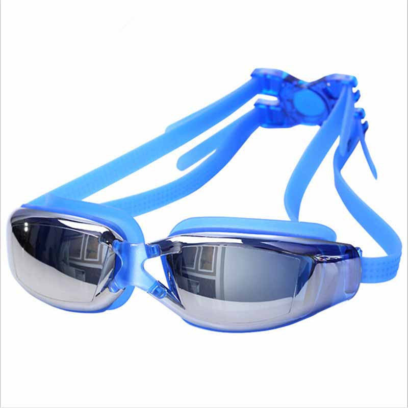 Professional Swimming Goggles Electroplate Waterproof Surfing Swim Glasses Adult Eyewear