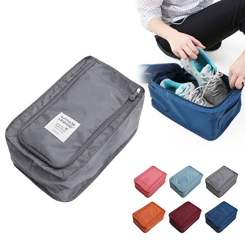 Travel Storage Bag Nylon 6 Colors Portable Organizer Bags Shoe Sorting Pouch Hot Sale